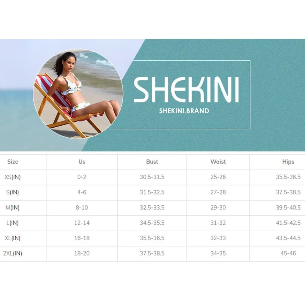 SHEKINI Leopard Print Low Scoop Crop Top High Waisted Bikini 🐆🐆 NEW WITH…